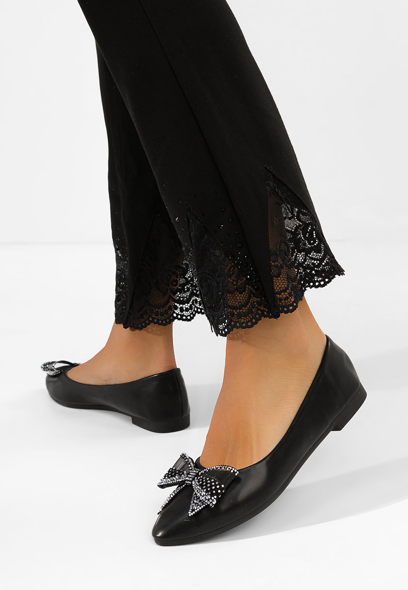 Čierne balerínky Marva