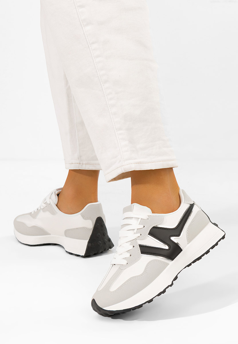 Sivé dámske tenisky Aminay