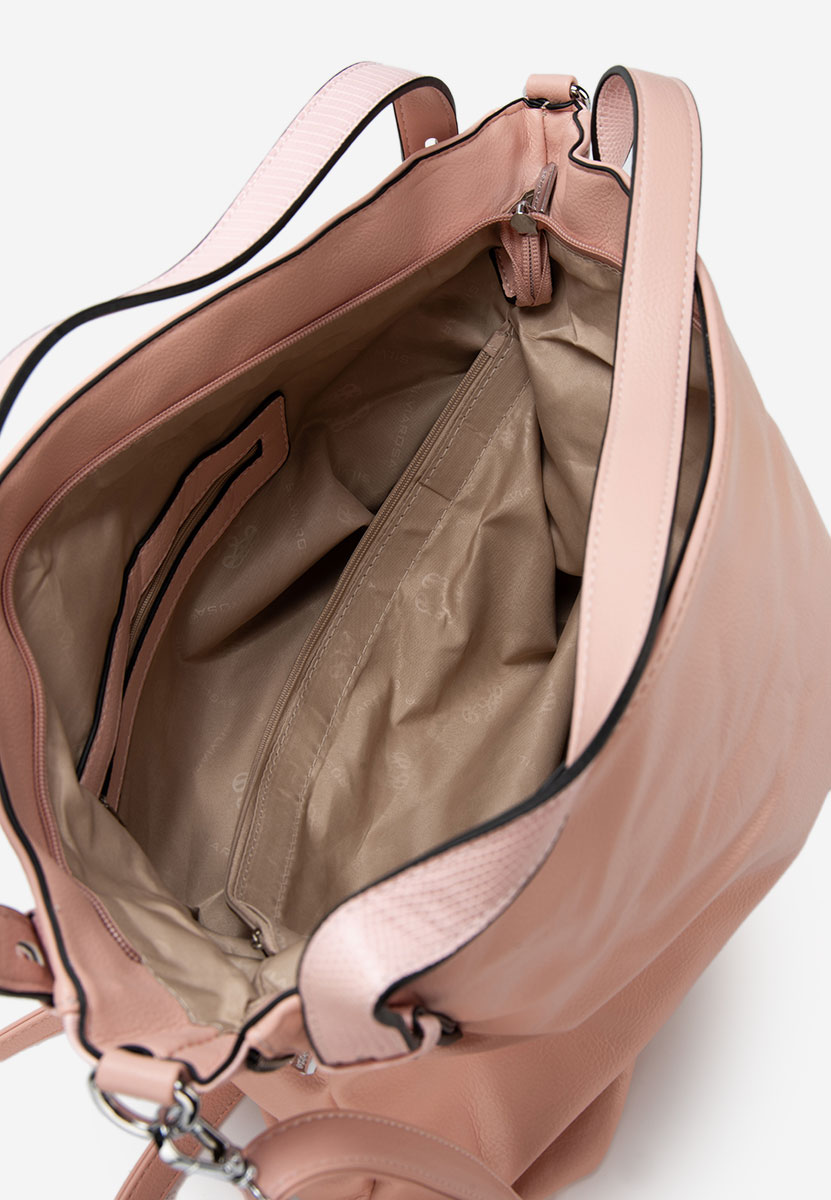 Ružové kabelka do ruky Silvia Rosa 8256