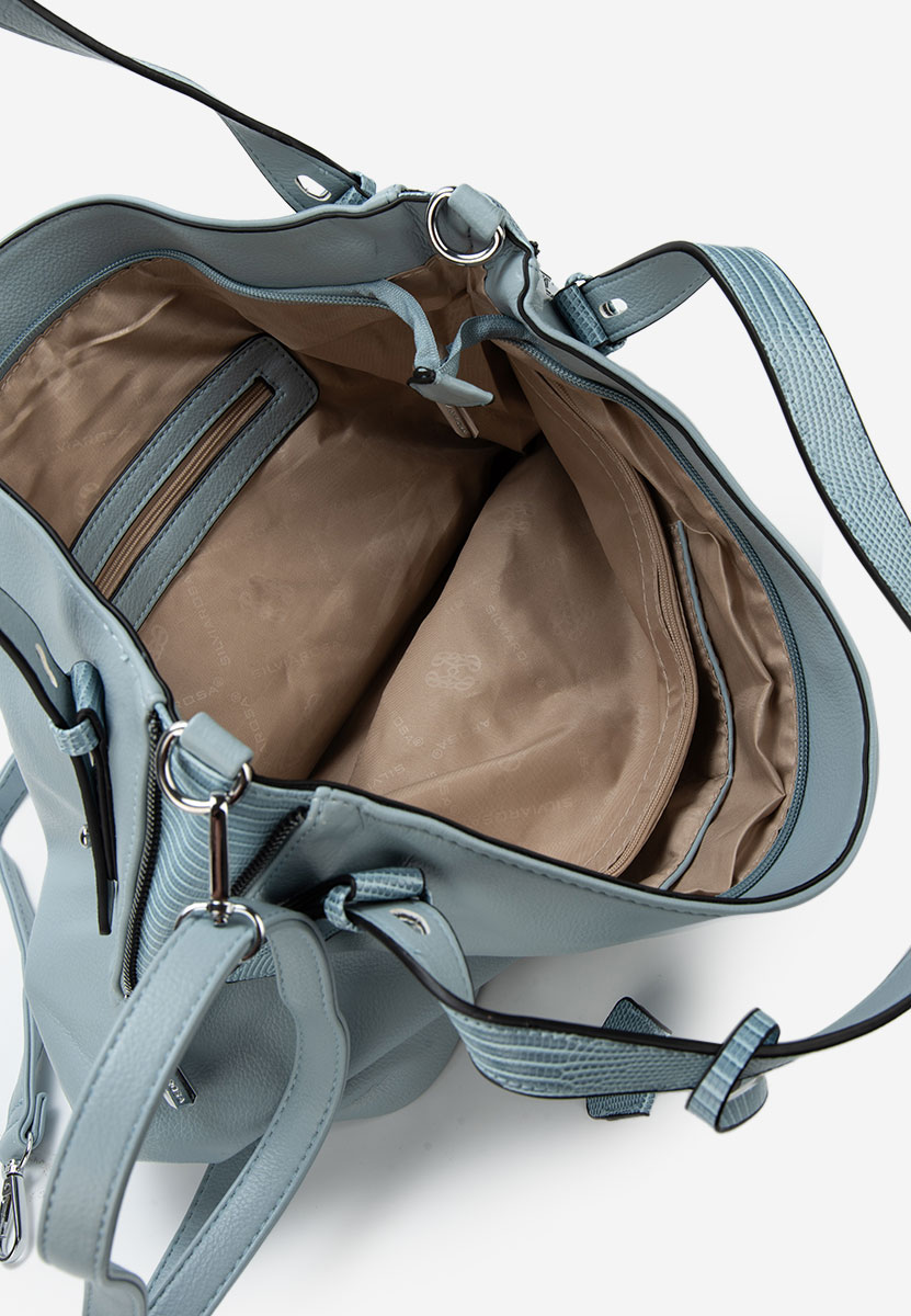 Modrá kabelka do ruky Silvia Rosa 8256