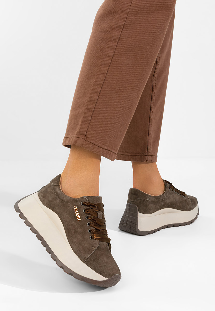 Hnedé dámske tenisky Gonelia V2