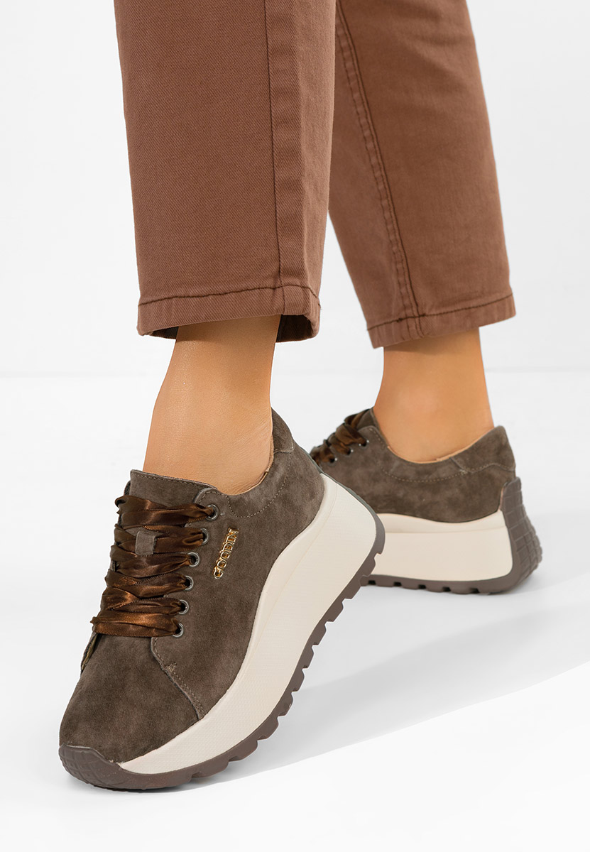 Hnedé dámske tenisky Gonelia V2